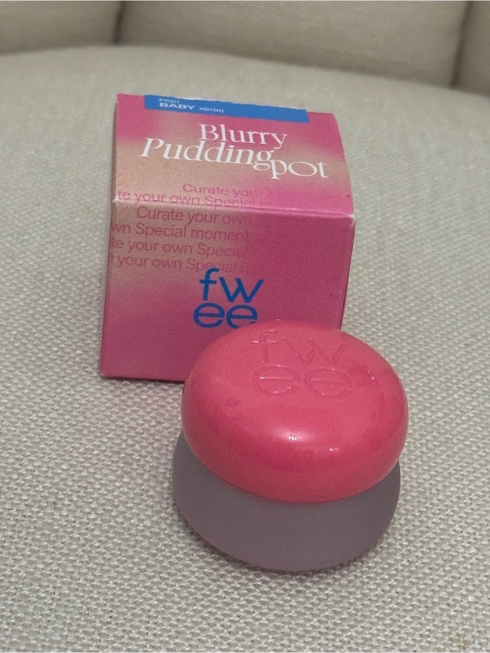 NWT FWEE Lip & Cheek Blurry Pudding
